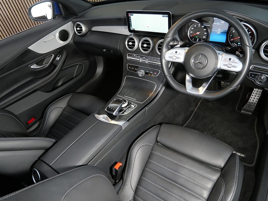 Mercedes-Benz C Class 1.5 C200 Mhev Amg Line Edition Cabriolet Petro Blue #3