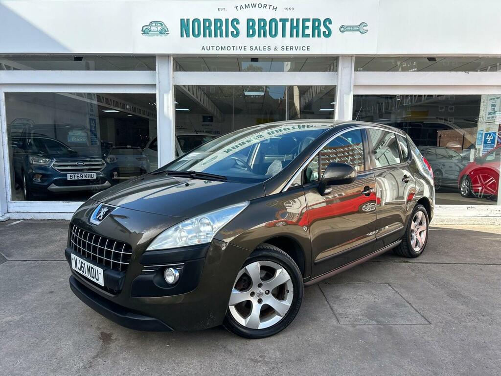 Peugeot 3008 Suv 2.0 Hdi Sport Euro 5 201161 WJ61MDU Brown #3