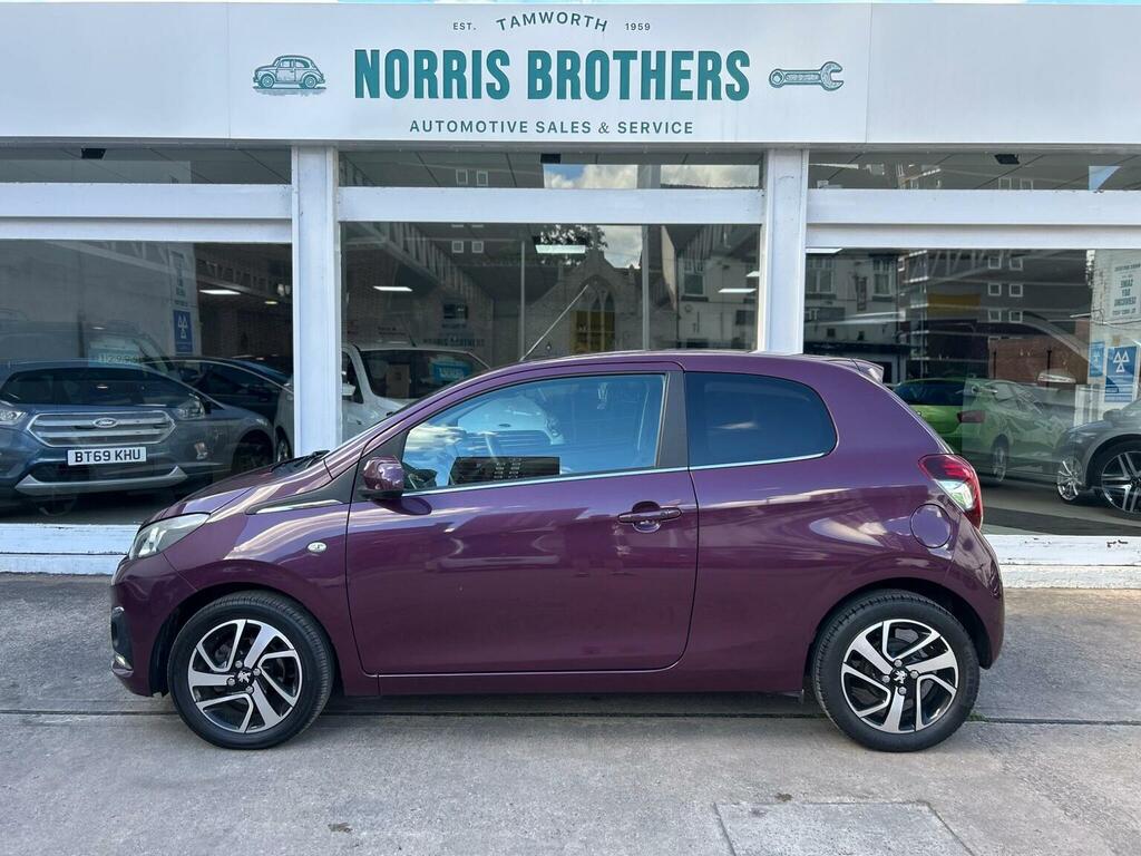 Peugeot 108 Hatchback 1.2 Vti Puretech Allure Euro 5 2014 Purple #6