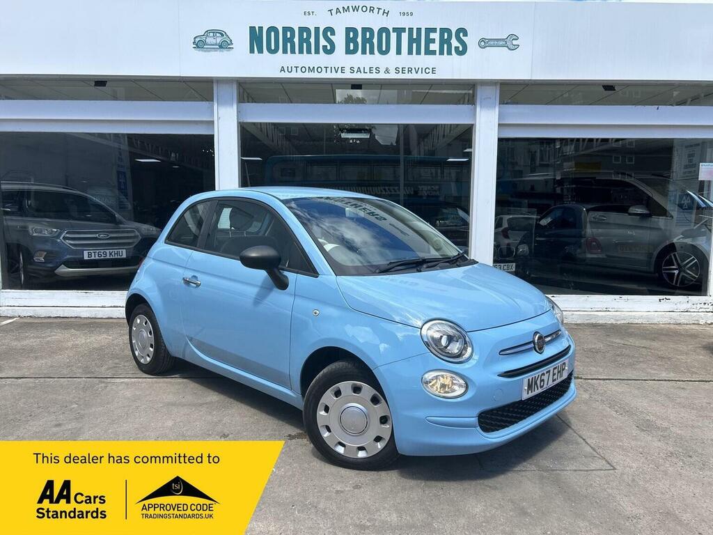 Fiat 500 Hatchback 1.2 Pop Euro 6 Ss 201667 MK67EHP Blue
