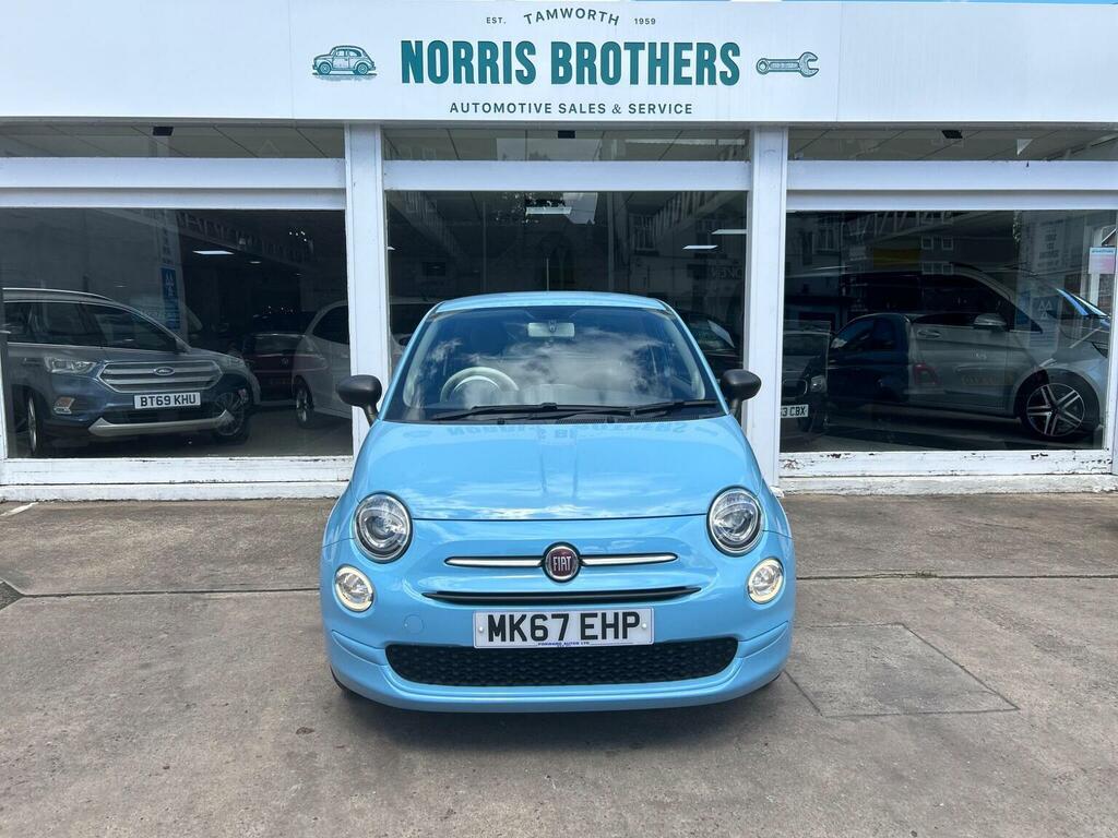 Fiat 500 Hatchback 1.2 Pop Euro 6 Ss 201667 MK67EHP Blue #2