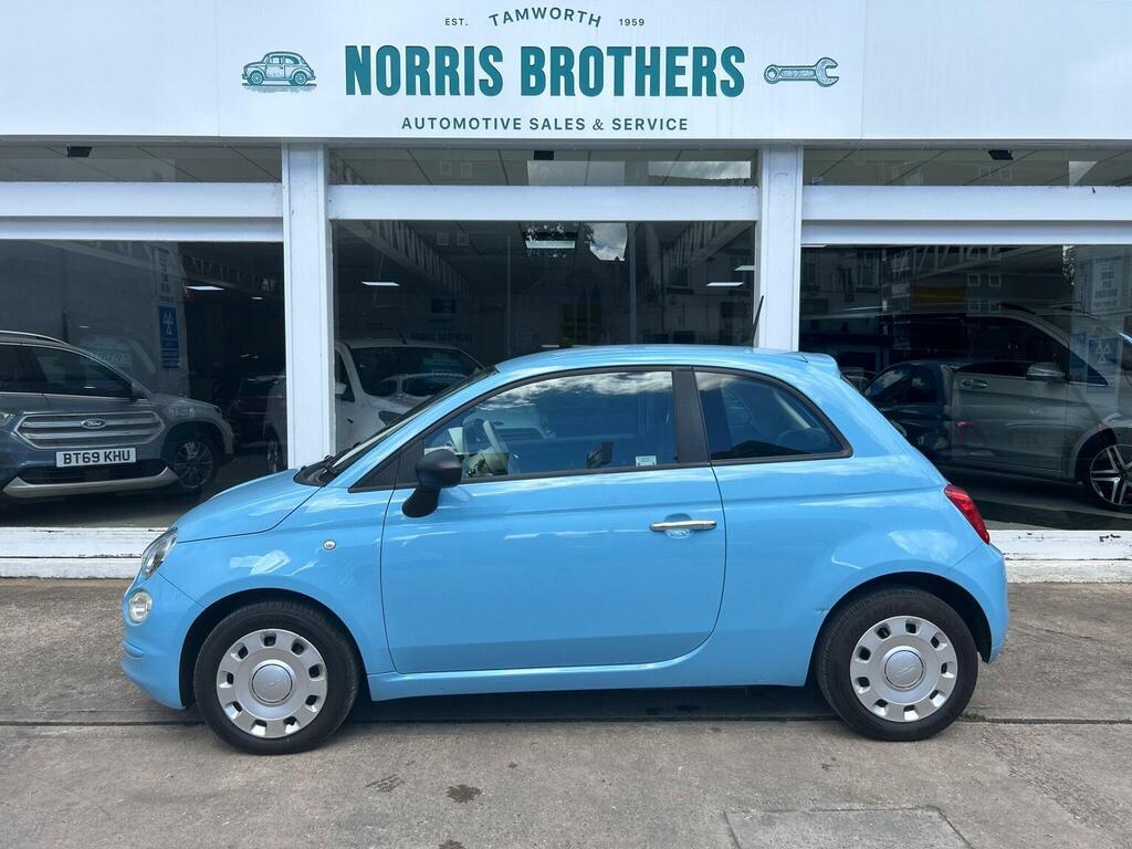 Fiat 500 Hatchback 1.2 Pop Euro 6 Ss 201667 MK67EHP Blue #6