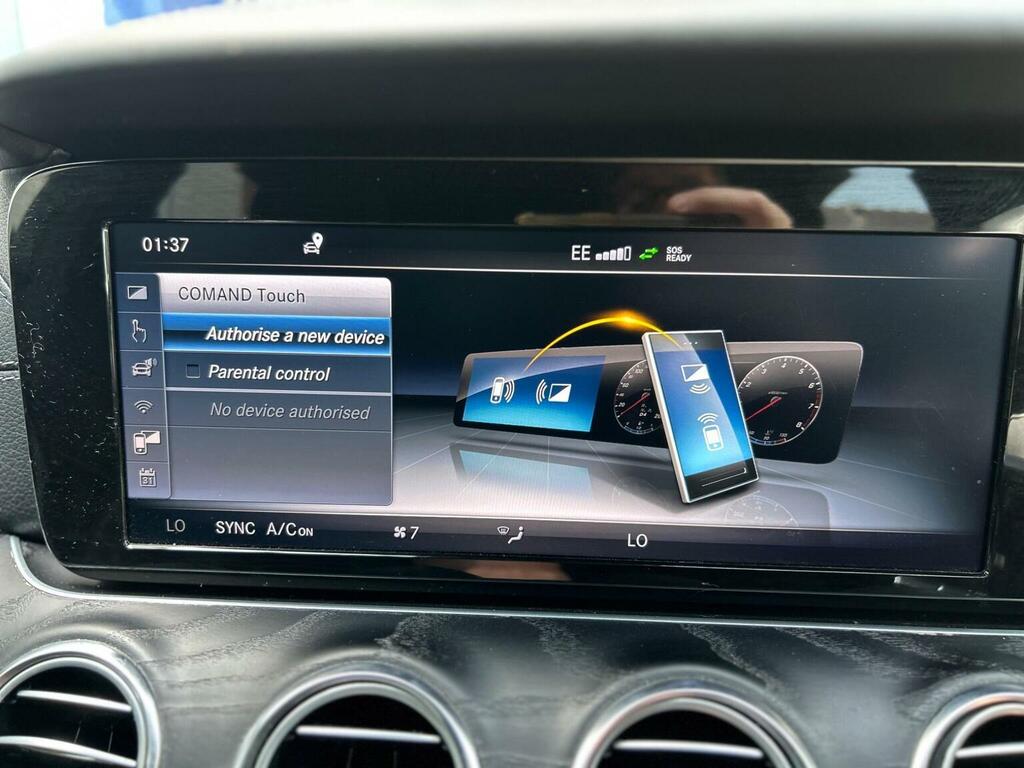 Mercedes-Benz E Class Convertible Blue #24