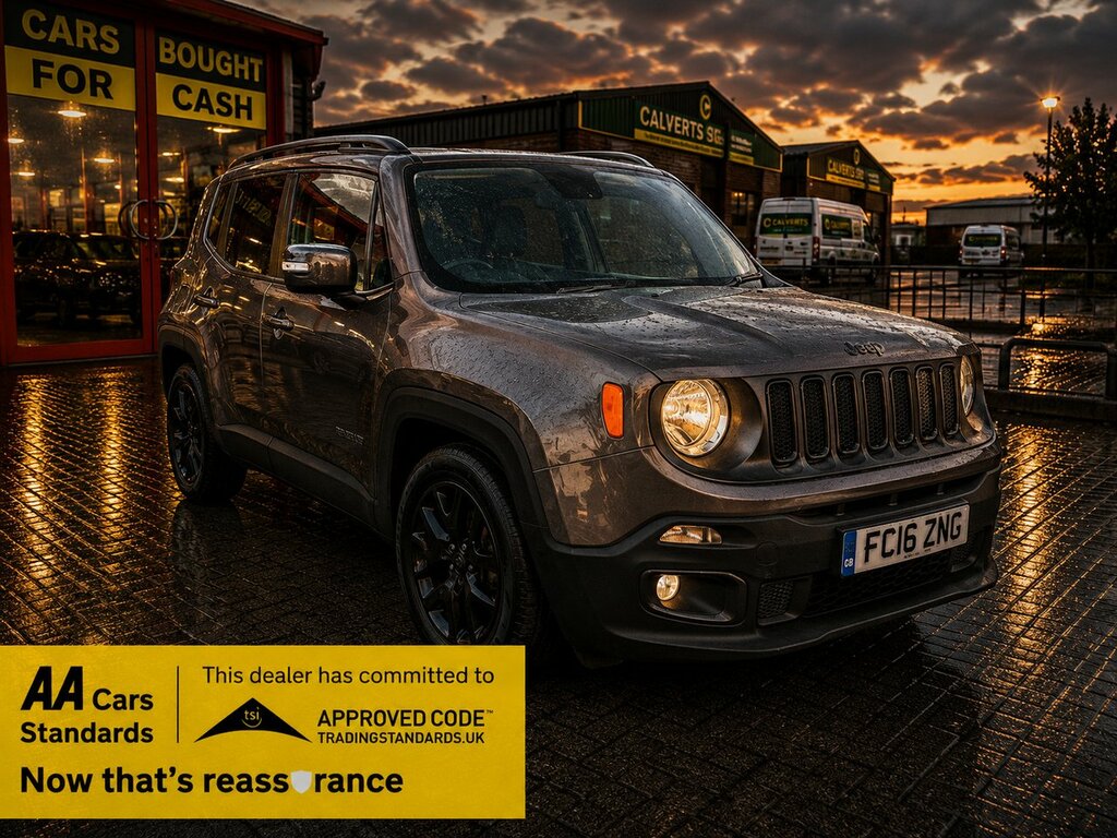 Jeep Renegade Multijetii Dawn Of Justice Silver
