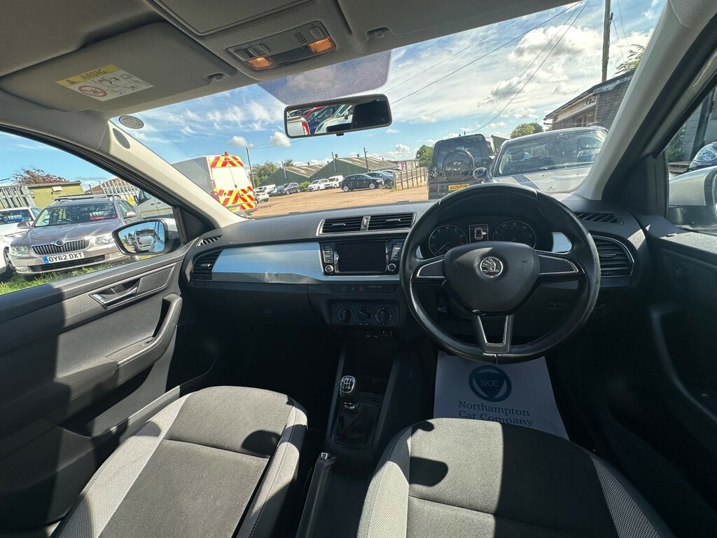 Skoda Fabia 1.0 Se Euro 6 Ss EK65AKJ Silver #2