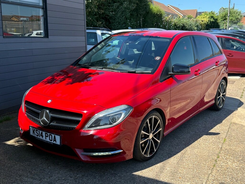 Mercedes-Benz B Class 1.8 B200 Cdi Sport 7G-dct Euro 5 Ss KS14POA Red #5