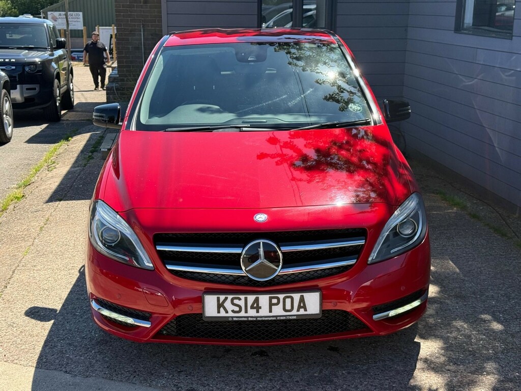 Mercedes-Benz B Class 1.8 B200 Cdi Sport 7G-dct Euro 5 Ss KS14POA Red #4