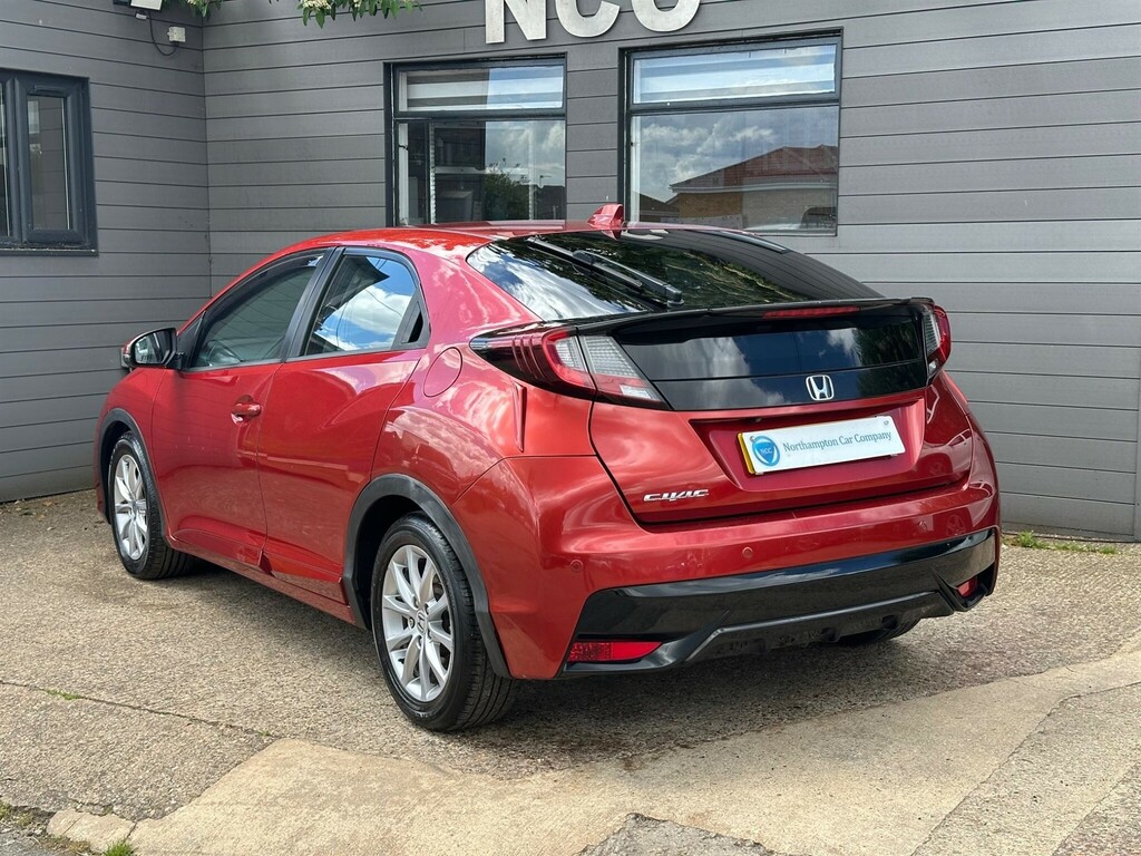 Honda Civic 1.6 I-dtec Se Plus Euro 5 Ss AE65ZDT Red #2