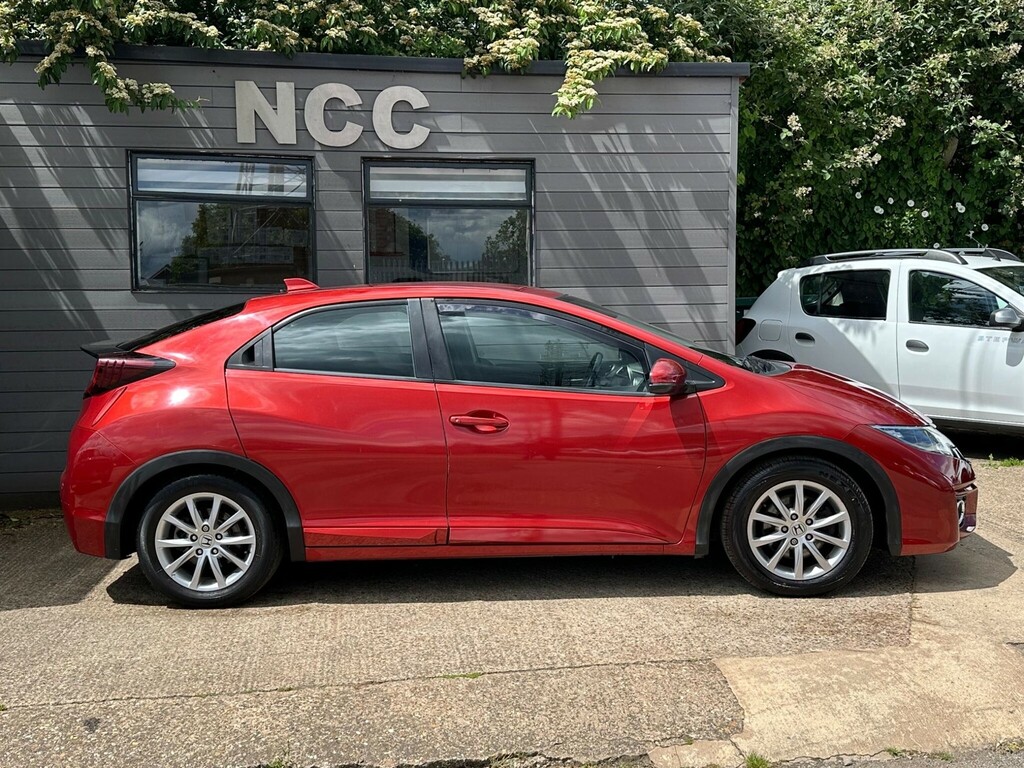 Honda Civic 1.6 I-dtec Se Plus Euro 5 Ss AE65ZDT Red #6
