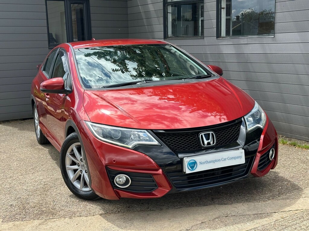 Honda Civic 1.6 I-dtec Se Plus Euro 5 Ss Red