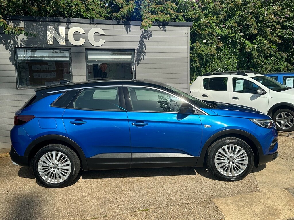 Vauxhall Grandland X 1.5 Turbo D Sport Nav Euro 6 Ss DP19VEW Blue #6