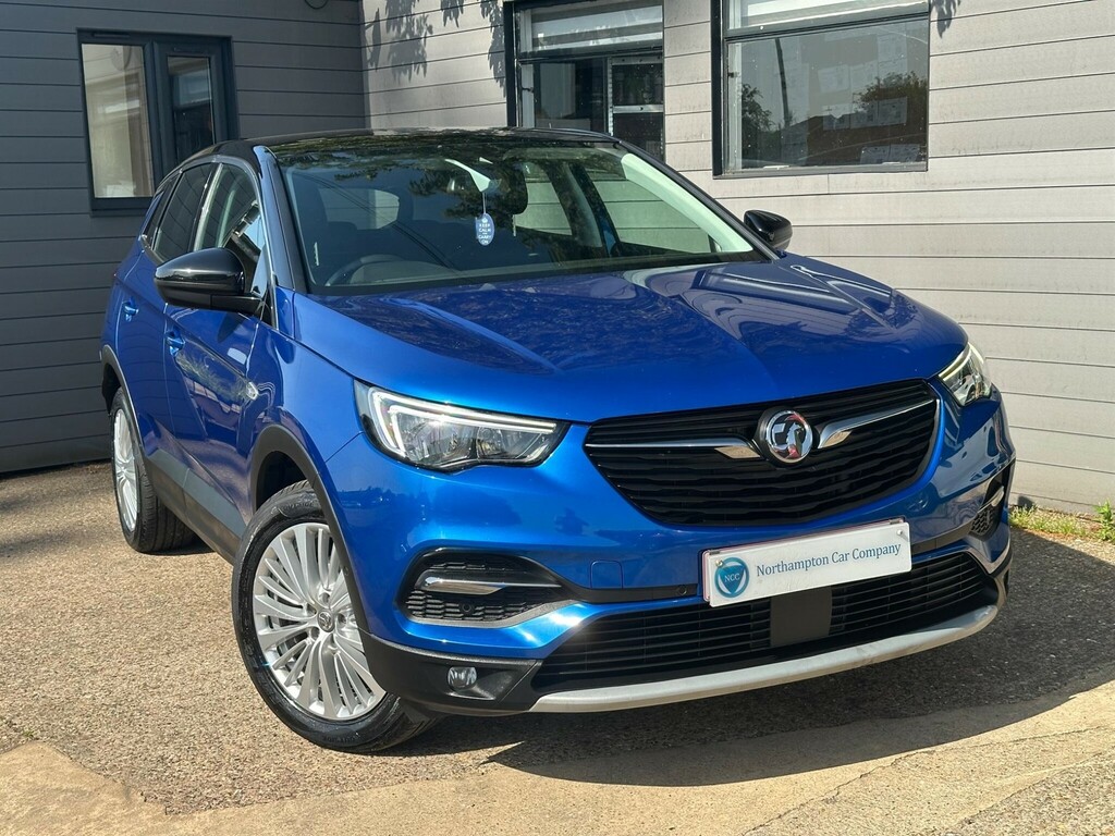 Vauxhall Grandland X 1.5 Turbo D Sport Nav Euro 6 Ss DP19VEW Blue #4