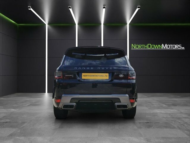 Land Rover Range Rover Sport 2021 3.0 D300 Mhev Hse Silver Suv W12AHA Blue #5