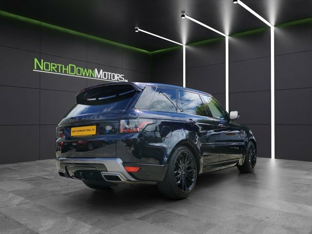 Land Rover Range Rover Sport 2021 3.0 D300 Mhev Hse Silver Suv W12AHA Blue #6