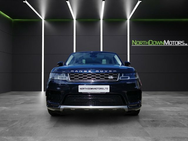 Land Rover Range Rover Sport 2021 3.0 D300 Mhev Hse Silver Suv W12AHA Blue #2