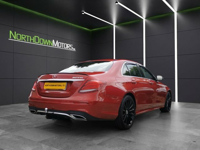 Mercedes-Benz E Class 2017 2.0 E220d Amg Line Saloon G-tronic FY67LAE Red #6