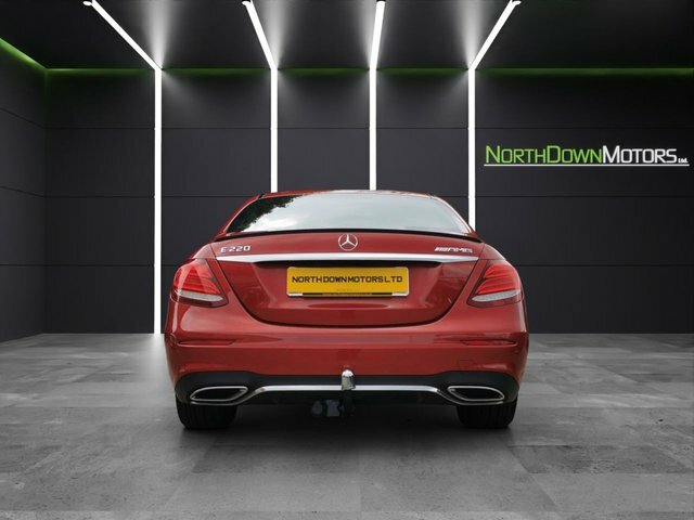 Mercedes-Benz E Class 2017 2.0 E220d Amg Line Saloon G-tronic FY67LAE Red #5