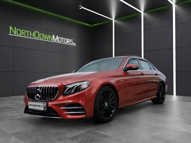 Mercedes-Benz E Class 2017 2.0 E220d Amg Line Saloon G-tronic Red