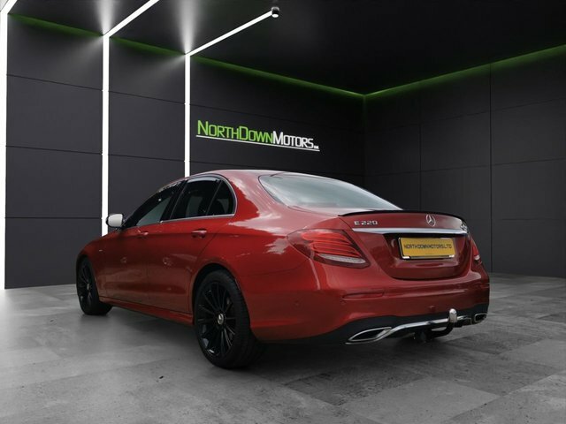Mercedes-Benz E Class 2017 2.0 E220d Amg Line Saloon G-tronic FY67LAE Red #4