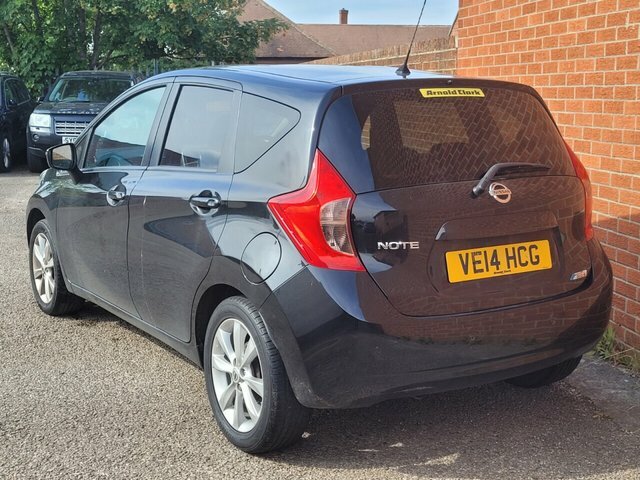 Nissan Note Dig-s Acenta Premium Hatchback Black #5