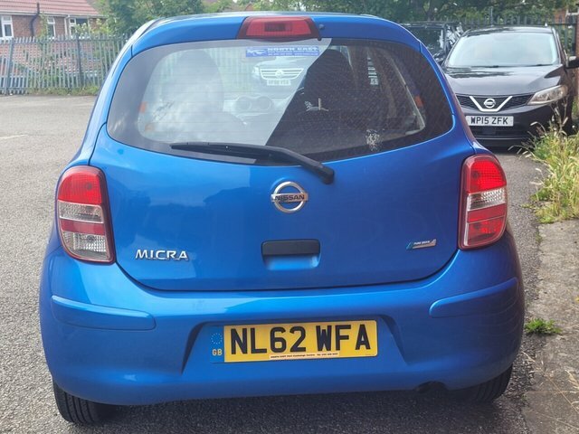 Nissan Micra 12V Visia Hatchback Blue #4