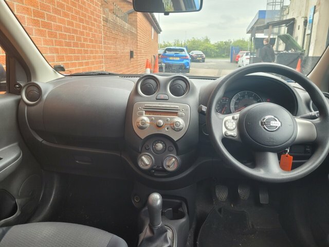 Nissan Micra Visia Black #12