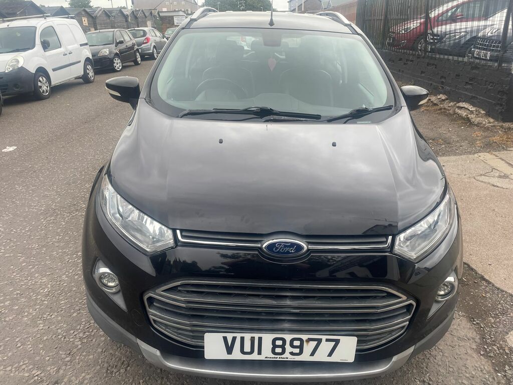 Ford Ecosport Ecosport Hatchback VUI8977 Black #2
