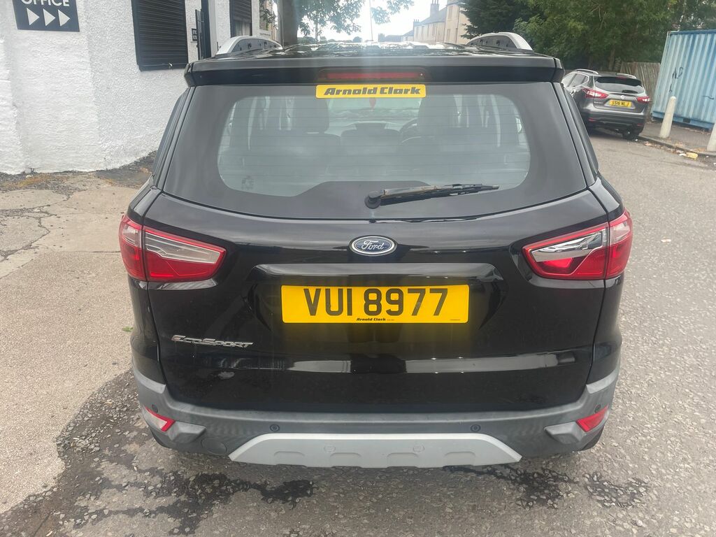 Ford Ecosport Ecosport Hatchback VUI8977 Black #5