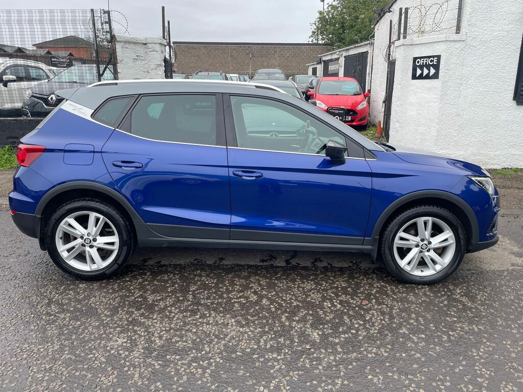 Seat Arona Arona Hatchback YY18PPO Blue #3