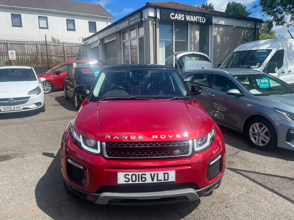 Land Rover Range Rover Evoque Range Rover Evoque Hatchback Red #2