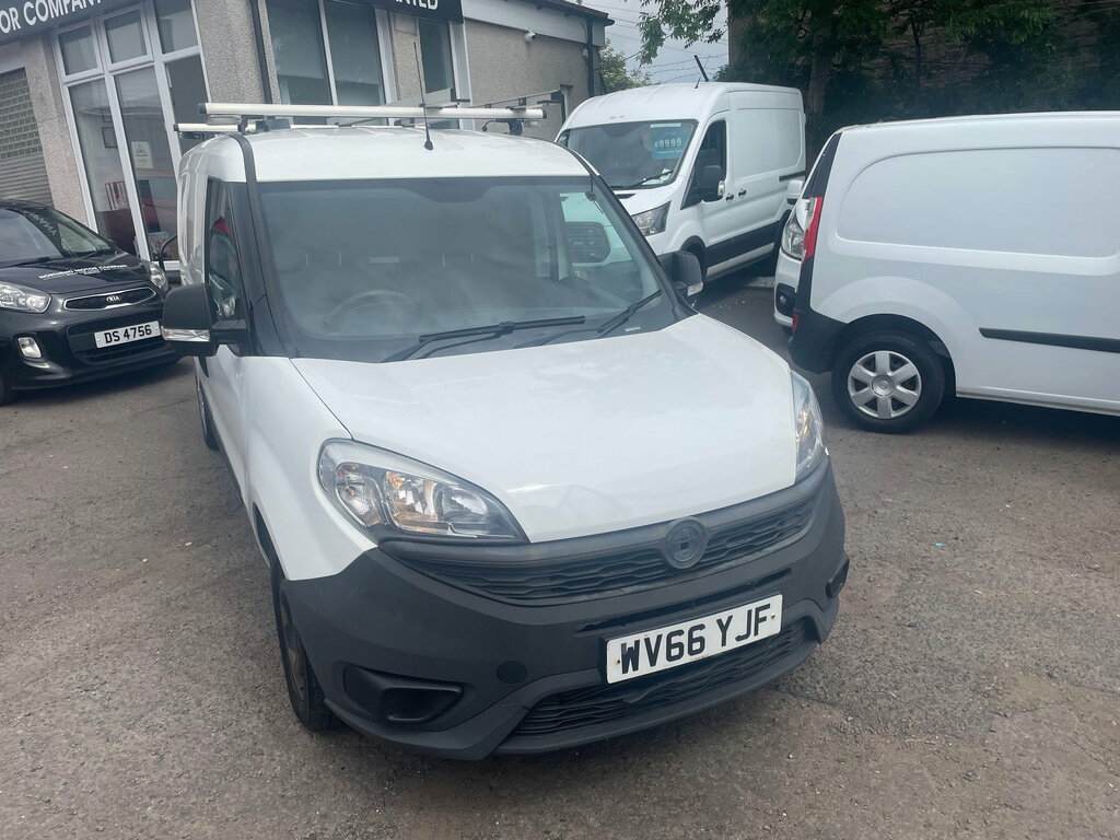 Fiat Doblo 1.6 Jtd Multijet 16V Panel Van L White