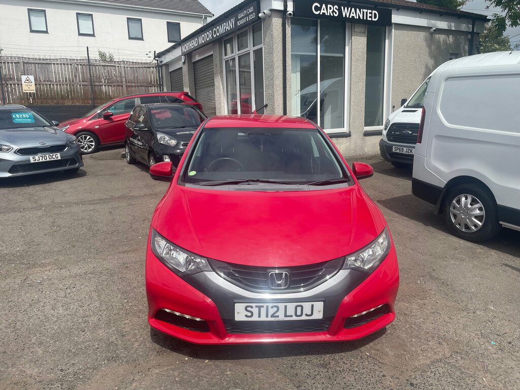 Honda Civic Civic Hatchback Red #2