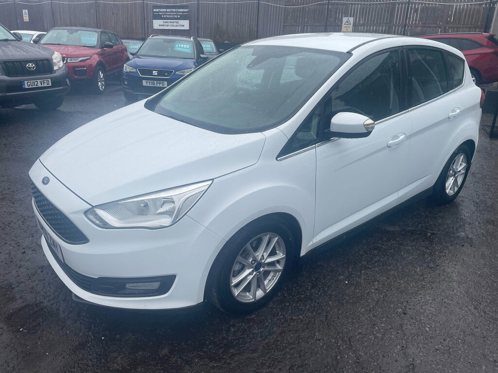 Ford C-Max 1.5 Tdci Titanium Factory Fitted Rear Parki Silver #8