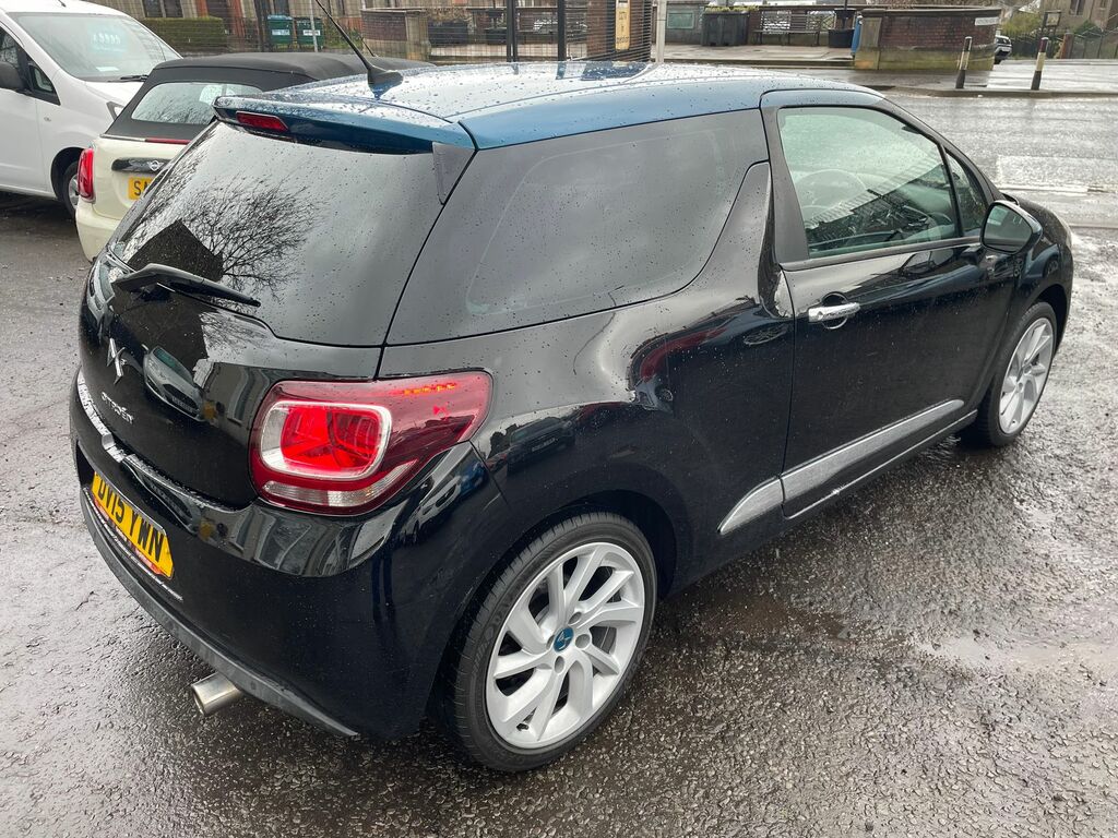 Citroen DS3 1.2 Puretech Dstyle Plus Hatchback Manu Black #4