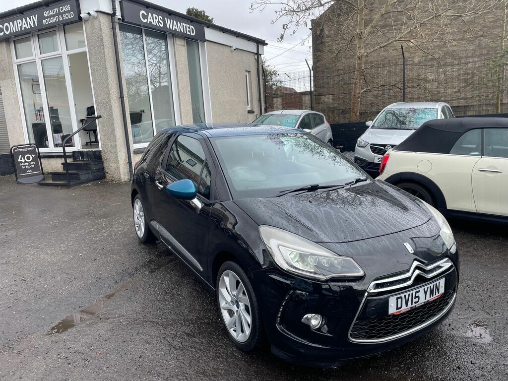 Citroen DS3 1.2 Puretech Dstyle Plus Hatchback Manu Black