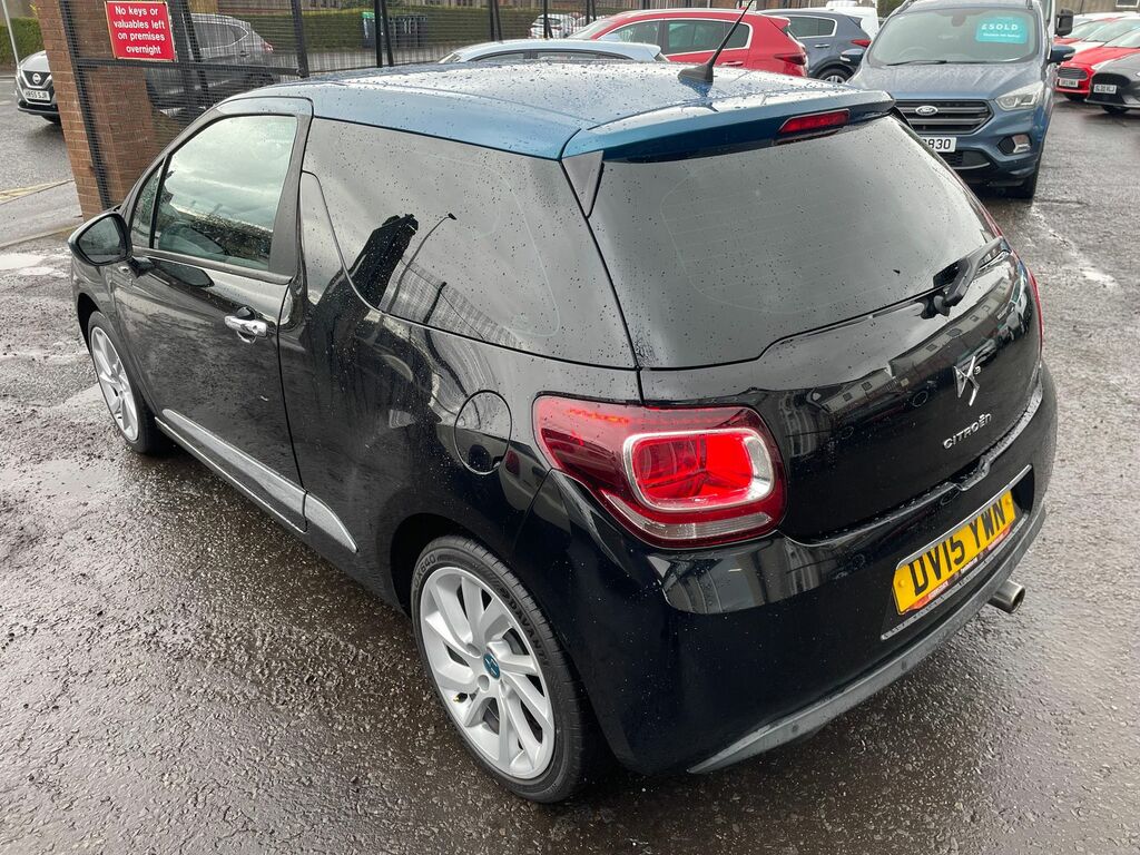 Citroen DS3 1.2 Puretech Dstyle Plus Hatchback Manu Black #6