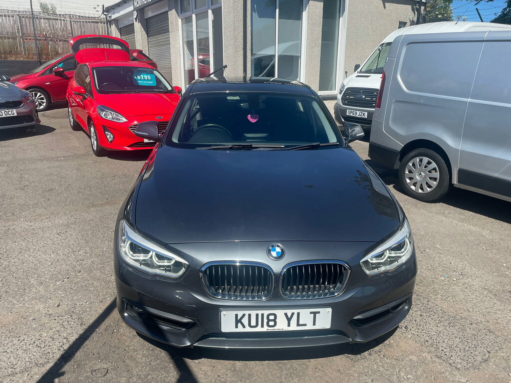 BMW 1 Series 1 Series Hatchback KU18YLT Grey #2