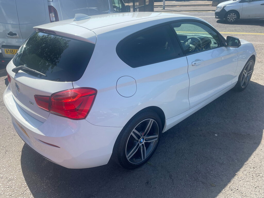 BMW 1 Series 1.5 118I Sport Hatchback Euro 6 White #4