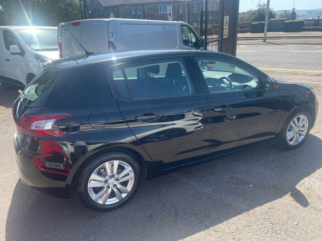 Peugeot 308 1.6 Thp Active Hatchback Euro 5 Black #3
