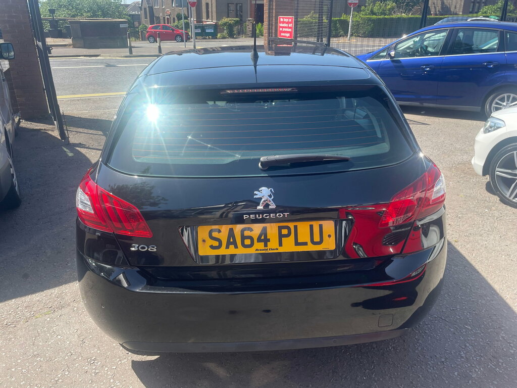 Peugeot 308 1.6 Thp Active Hatchback Euro 5 Black #5