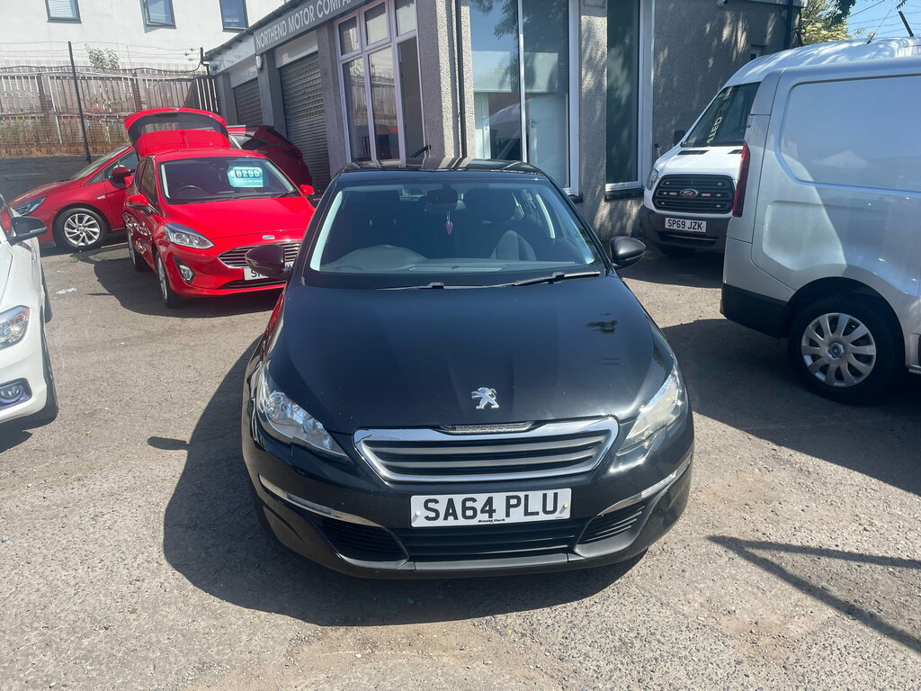 Peugeot 308 1.6 Thp Active Hatchback Euro 5 Black #2