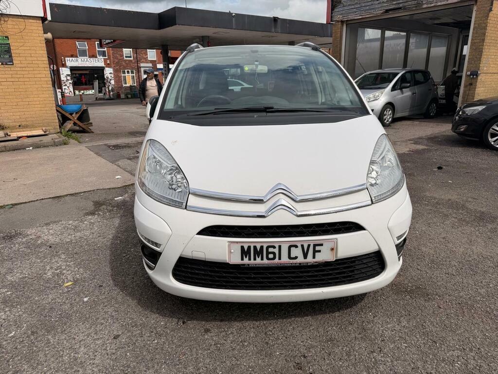 Citroen Grand C4 Picasso 1.6 Hdi Vtr Euro 5 White #2