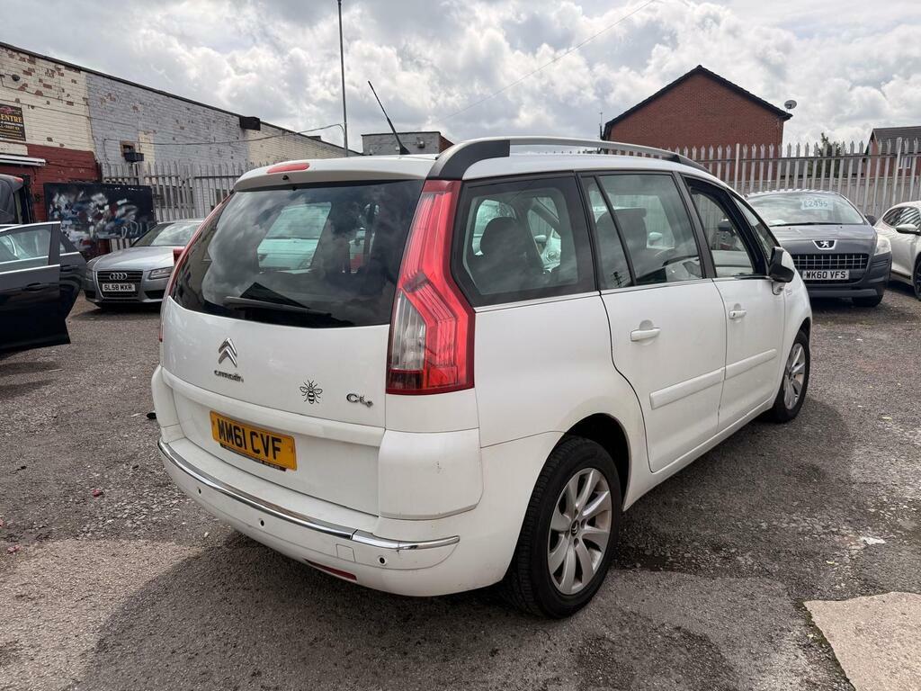 Citroen Grand C4 Picasso 1.6 Hdi Vtr Euro 5 White #6