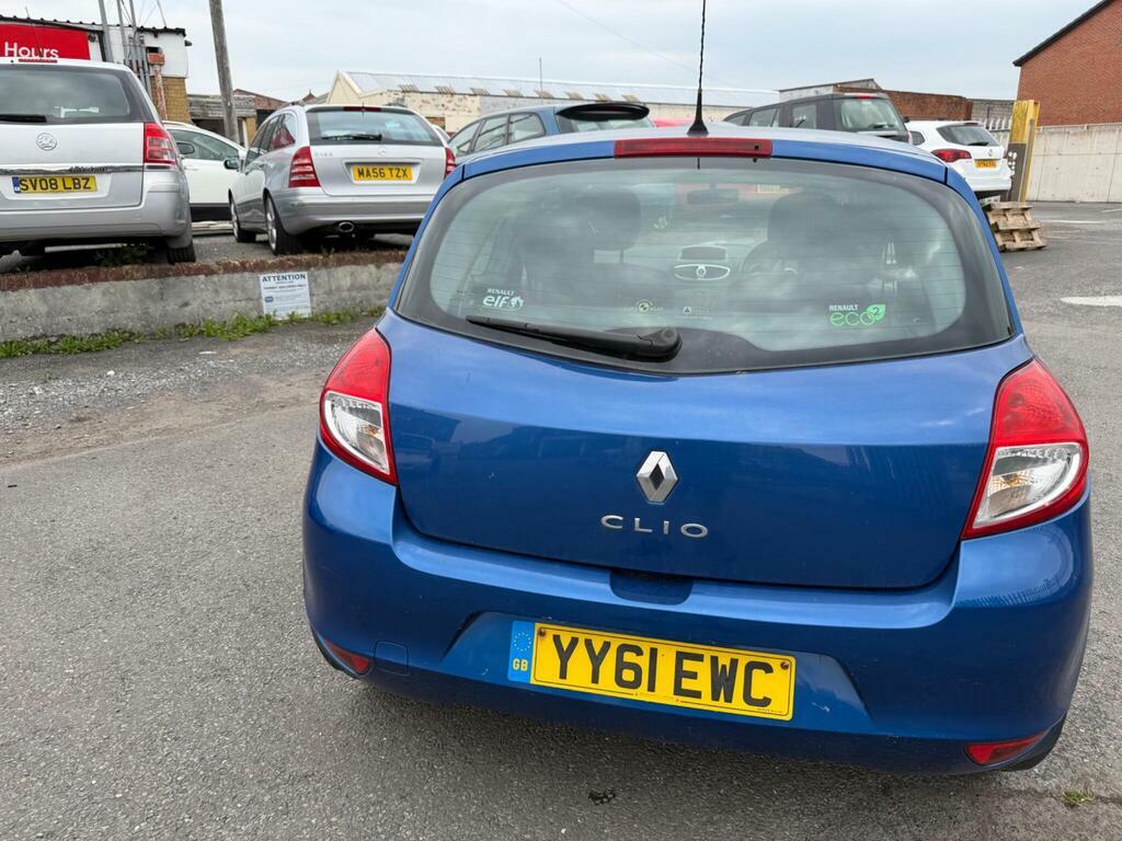 Renault Clio 1.2 I-music Euro 5 White #7