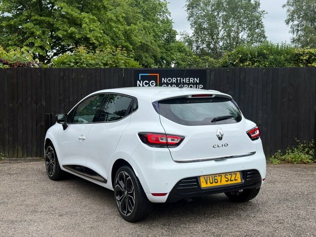 Renault Clio 2017 0.9 Tce Dynamique S Nav Hatchback VU67SZZ White #4