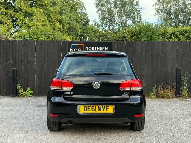 Volkswagen Golf 2011 1.6 Tdi Bluemotion Tech Match Hatchback D Black #6