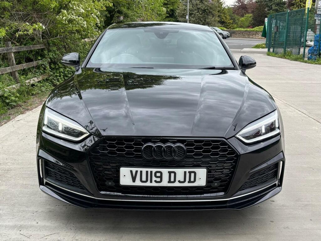 Audi A5 Hatchback 2.0 Tdi 40 S Line Sportback S Tronic Qua VU19DJD Black #4