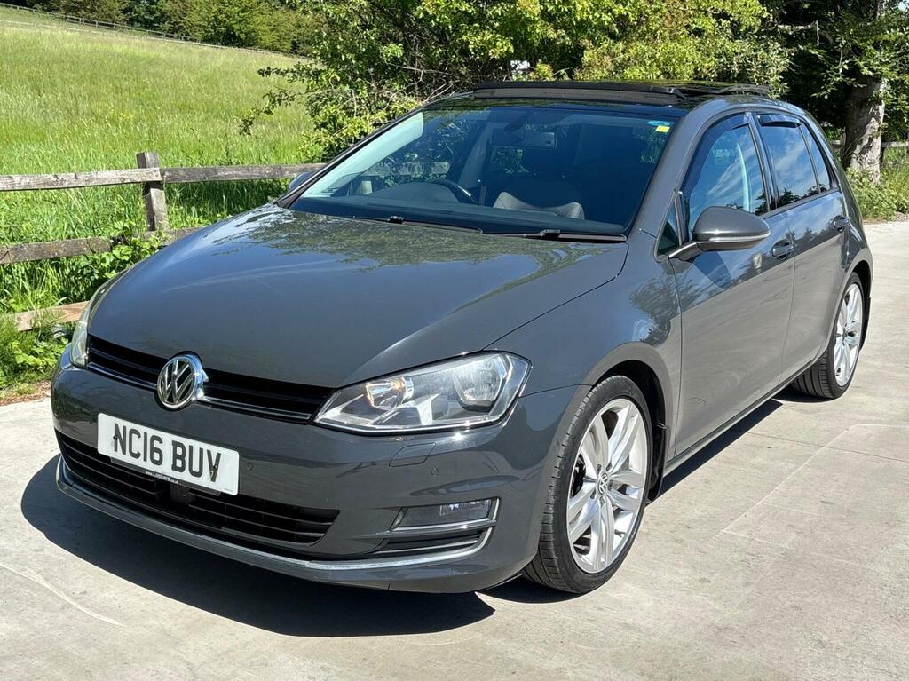 Volkswagen Golf Hatchback 2.0 Tdi Bluemotion Tech Gt Edition Dsg E NC16BUV Grey #3