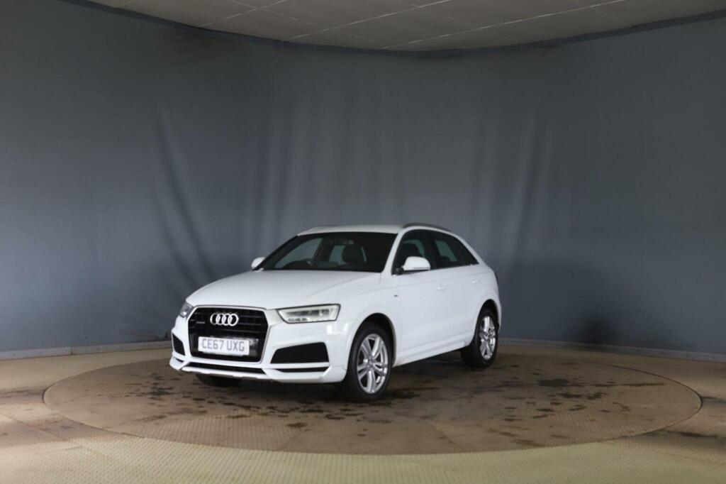Audi Q3 Suv 2.0 Tdi S Line Edition S Tronic Quattro Euro 6 CE67UXG White #5