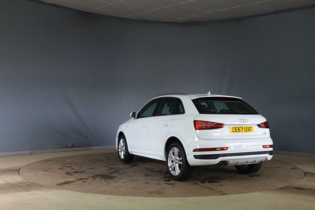 Audi Q3 Suv 2.0 Tdi S Line Edition S Tronic Quattro Euro 6 CE67UXG White #6